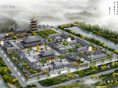 固镇寺庙建筑总体规划方案